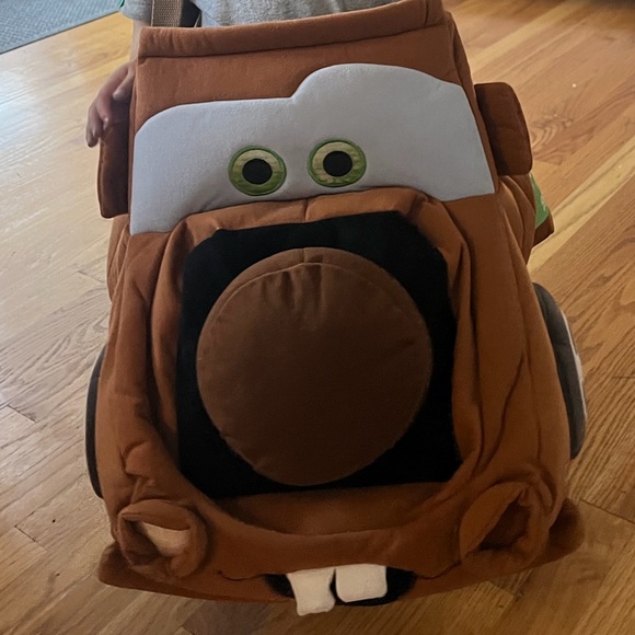 DISNEY STORE RARE TOW MATER PLUSH TODDLER COSTUME S/M - Picture 2 of 2